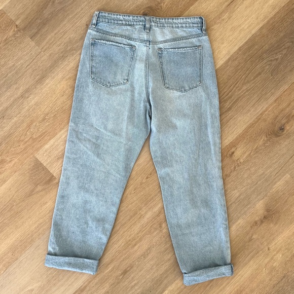 BP. Ripped Straight Leg Ankle Jeans - Picture 5 of 6